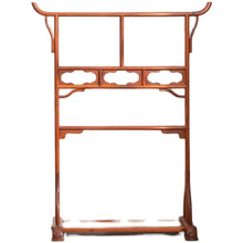 Load image into Gallery viewer, Freestanding Classic Rosewood Rack / Towel Rail / Clothes Hanger in 2 Tier
